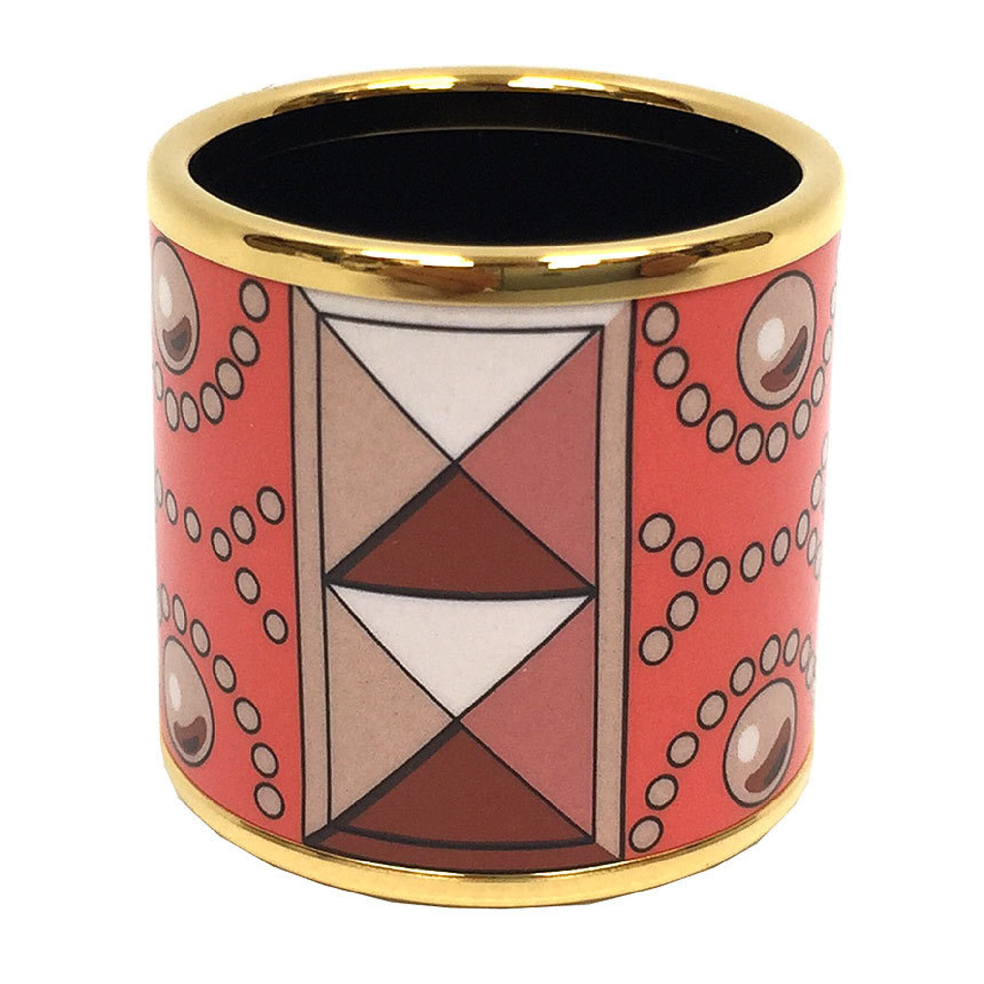 Hermes Hermes Enamel Scarf Ring Clasp Small Aq6787